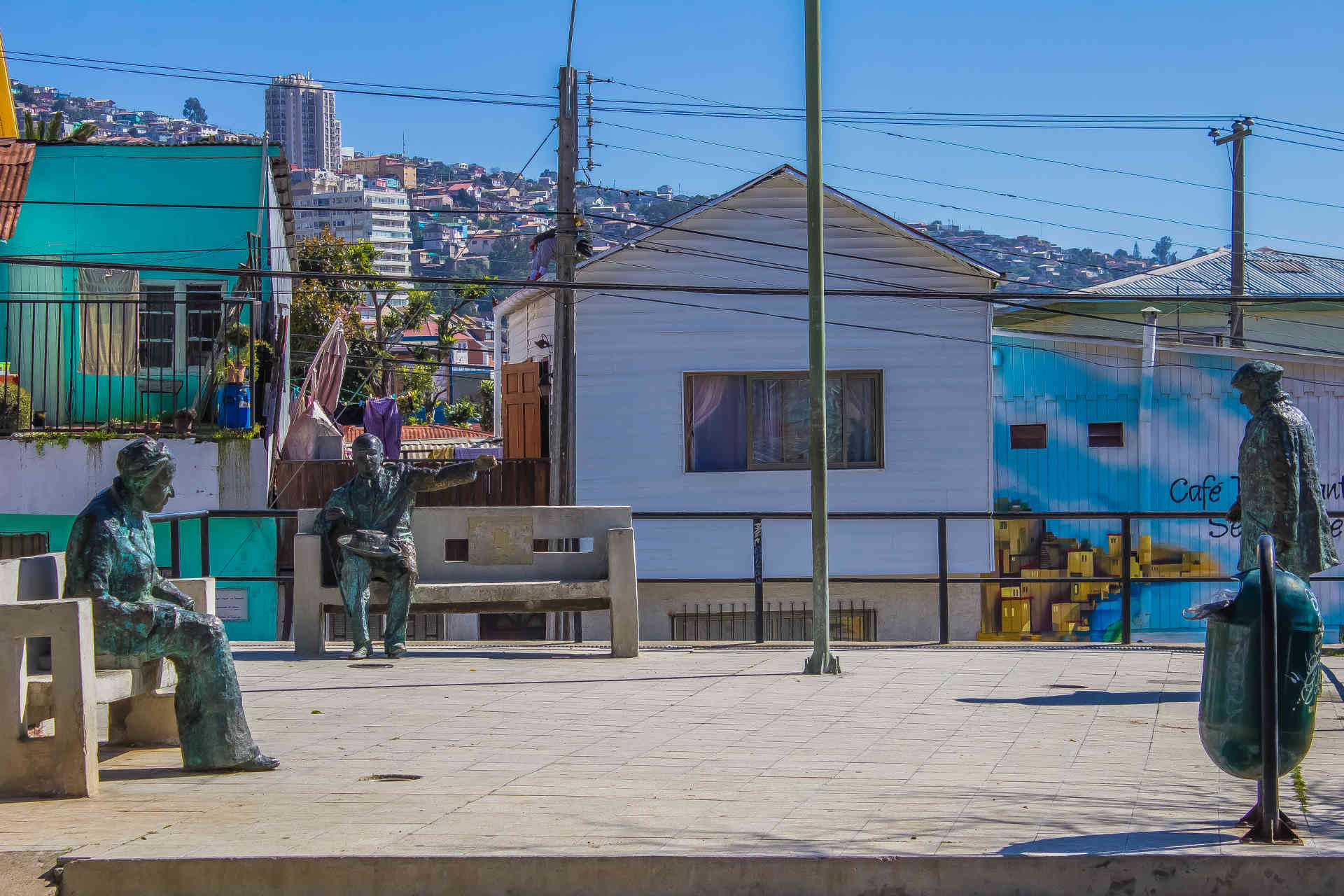 Plaza de los Poetas — Cerro Bellavista, Valparaíso